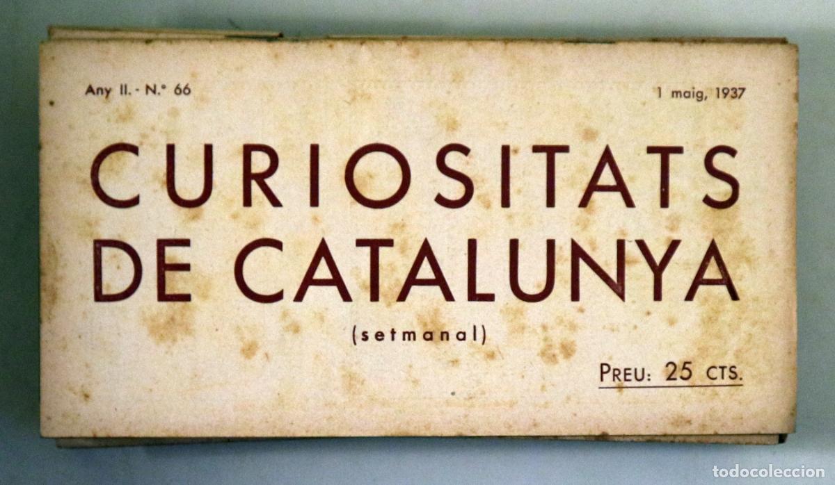 Colecionismo de Revistas e Jornais: CURIOSITATS DE CATALUNYA N&ordm; 66 - Barcelona 1937