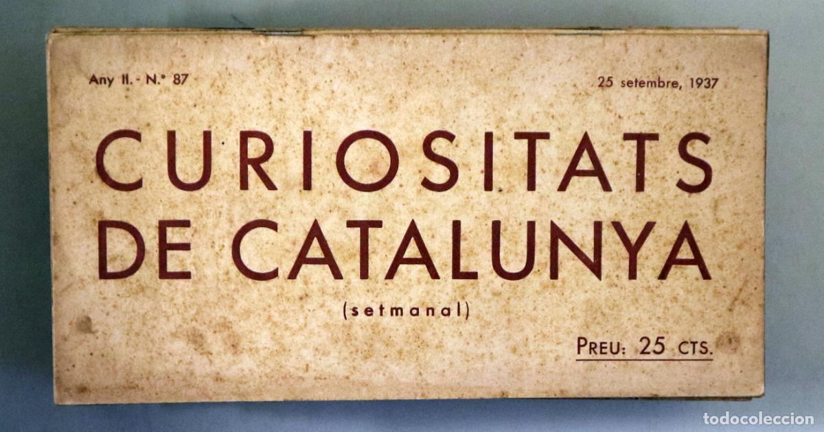Colecionismo de Revistas e Jornais: CURIOSITATS DE CATALUNYA N&ordm; 87 - Barcelona 1937