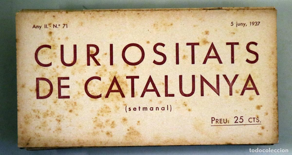 Colecionismo de Revistas e Jornais: CURIOSITATS DE CATALUNYA N&ordm; 71 - Barcelona 1937