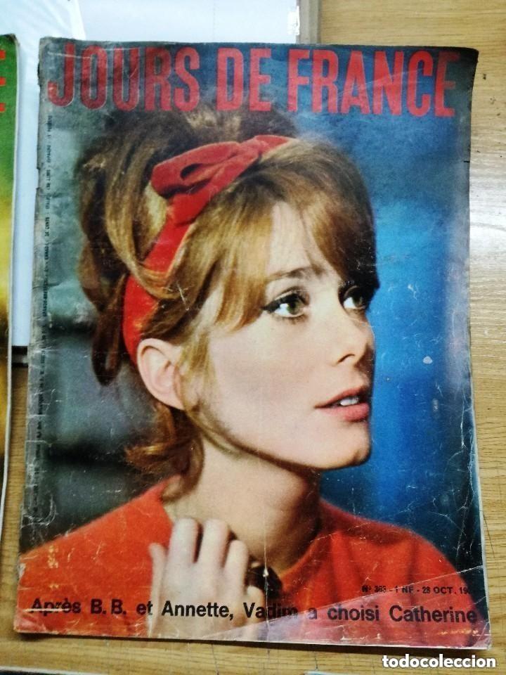 Coleccionismo de Revistas y Peri&oacute;dicos: JOURS DE FRANCE N 362 - 28 OCT 1961 - APR&Egrave;S B. B. ET ANNETTE , VADIUM A CHOISI CATHERINE