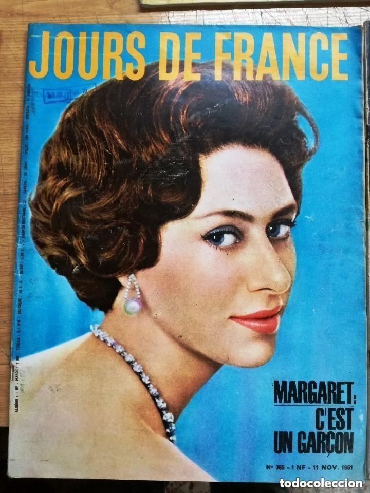 Coleccionismo de Revistas y Peri&oacute;dicos: JOURS DE FRANCE N 365 - 11 NOV 1961 - MARGARET C&acute;EST UN GAR&Ccedil;ON --REVISTA MUY GRANDE EN FRANCES