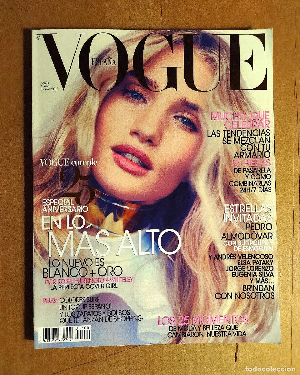 Coleccionismo de Revistas y Peri&oacute;dicos: VOGUE ES 300 - MARZO 2013 - ESPECIAL 25 ANIVERSARIO - PEDRO ALMODOVAR - PETER COPPING