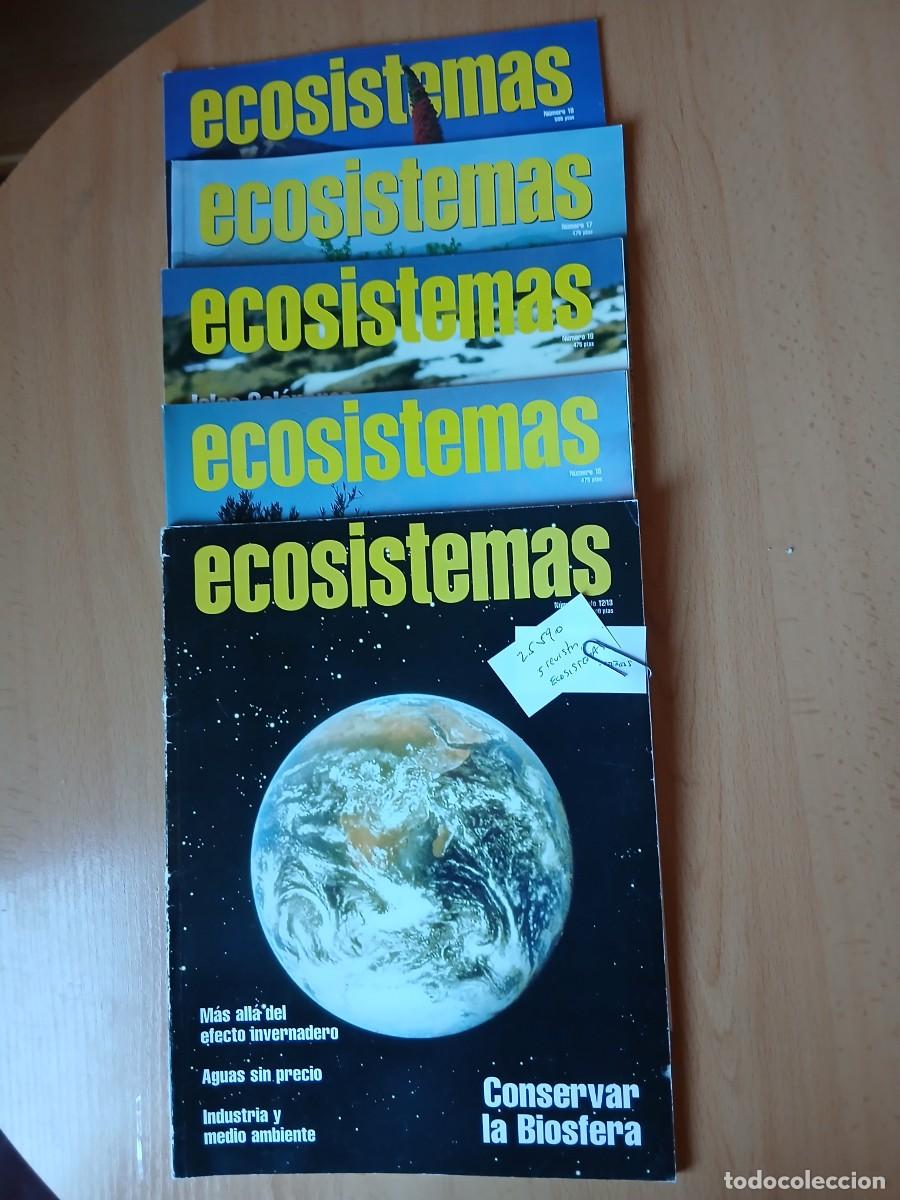 Coleccionismo de Revistas y Peri&oacute;dicos: 5 revistas ECOSISTEMA 1995 nums 1213,15, 16,17 y 18