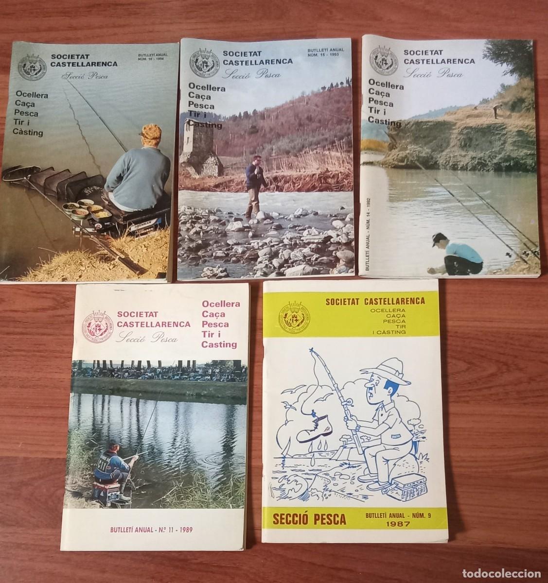 Coleccionismo de Revistas y Peri&oacute;dicos: SOCIETAT CASTELLARENCA. ocellera - ca&ccedil;a - pesca - tir - casting.. Castellar del Valles