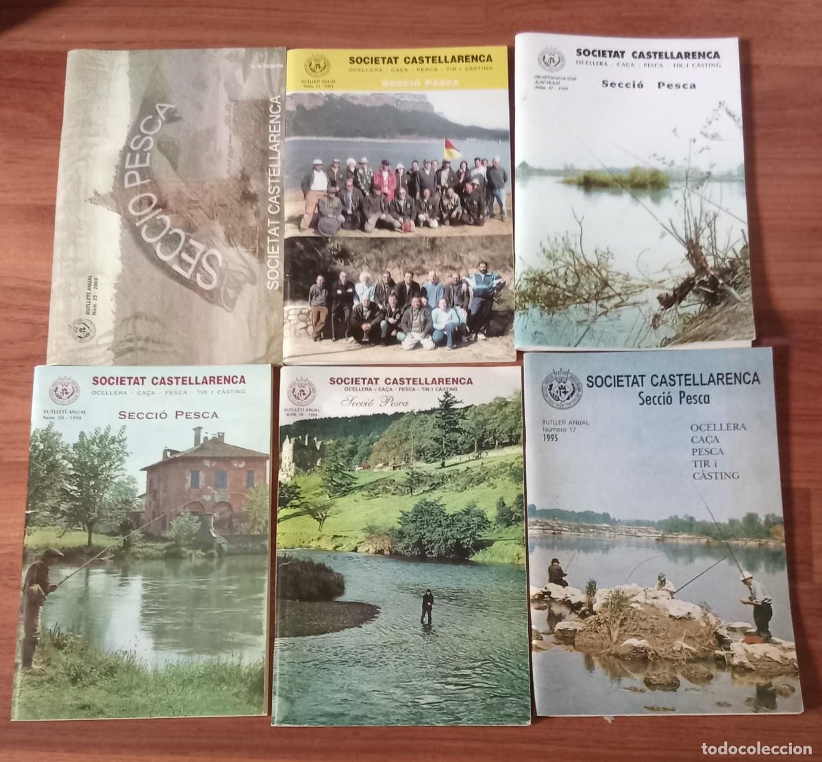 Coleccionismo de Revistas y Peri&oacute;dicos: SOCIETAT CASTELLARENCA. ocellera - ca&ccedil;a - pesca - tir - casting.. Castellar del Valles