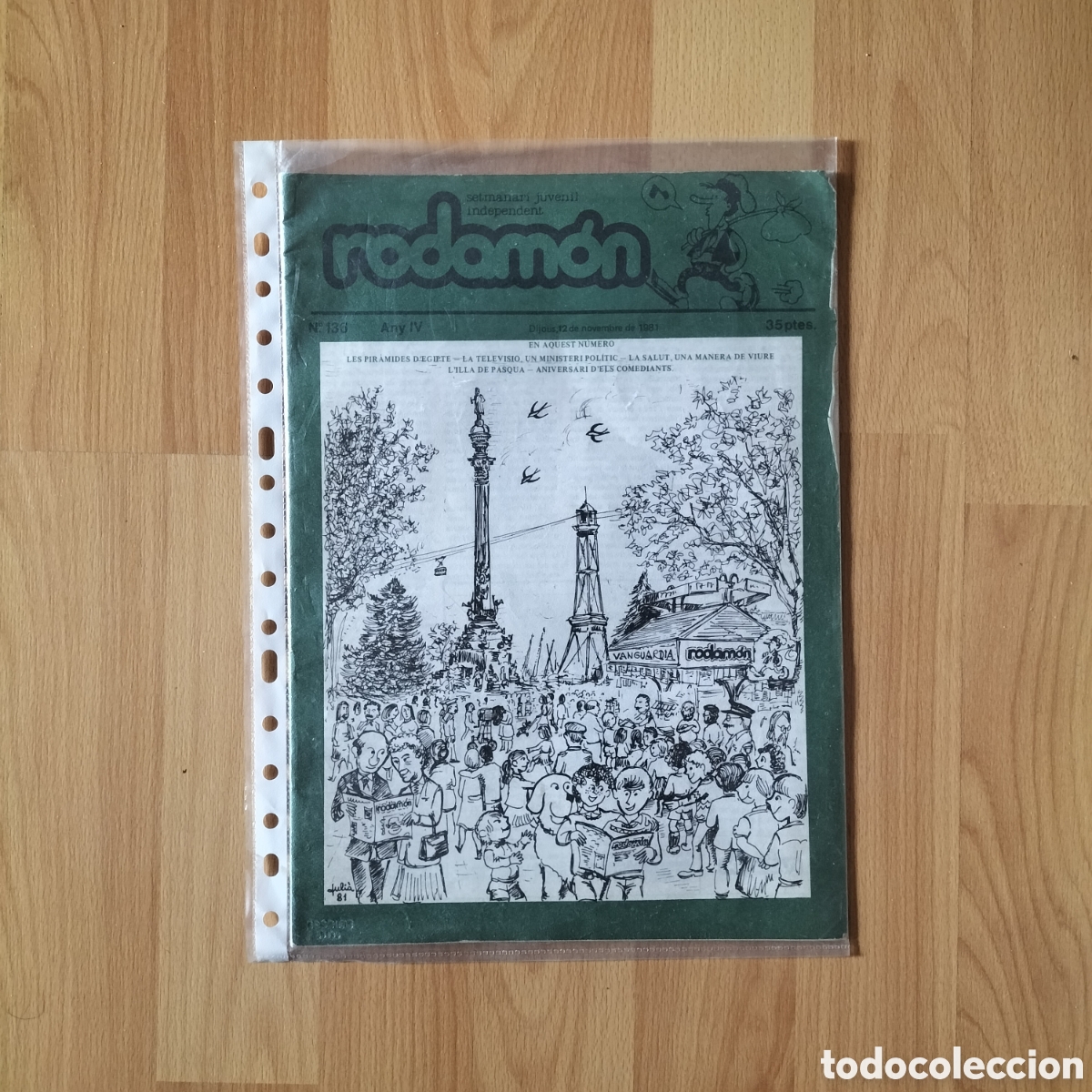 Coleccionismo de Revistas y Peri&oacute;dicos: CXX - Setmanari Infantil Independent rodam&oacute;n 136