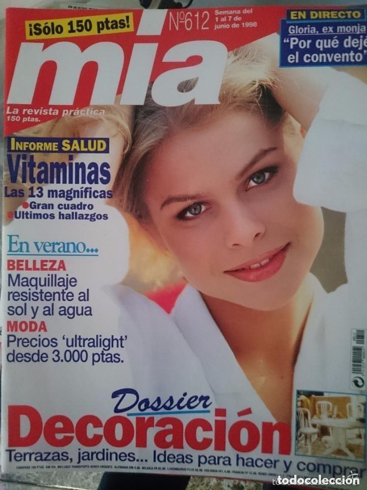 Coleccionismo de Revistas y Peri&oacute;dicos: MIA N 612 DEL 1 AL 7 JUNIO 1998 -CON PUBLICIDAD EPOCA-NOTICIAS-ETC