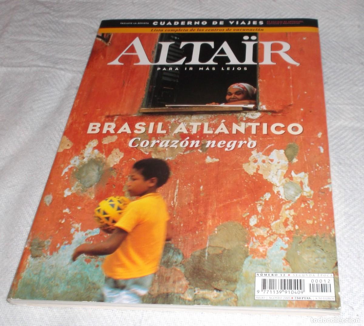 Coleccionismo de Revistas y Peri&oacute;dicos: revista Altaire Brasil atlantico corazon negro incluye revista cuadernos de viaje