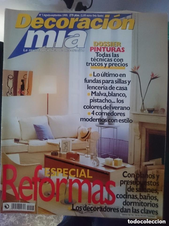 Coleccionismo de Revistas y Peri&oacute;dicos: DECORACION MIA - N 7 - AGOSTO-SEPTIEMBRE 1999