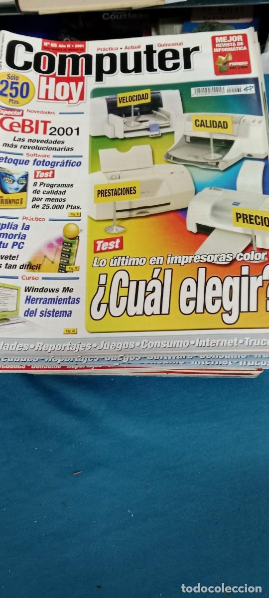 Coleccionismo de Revistas y Peri&oacute;dicos: LOTE DE 30 REVISTAS COMPUTER HOY LAS DE FOTO Y SIN EL CD B-WO