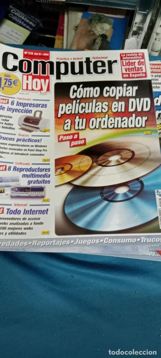 Collezionismo di Riviste e Giornali: LOTE DE 21 REVISTAS COMPUTER HOY LAS DE FOTO Y SIN EL CD B-WO