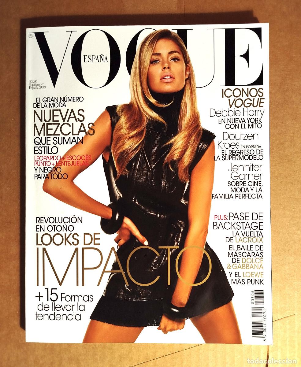 Coleccionismo de Revistas y Peri&oacute;dicos: VOGUE ES 306 - SEPTIEMBRE 2013 - JENNIFER GARNER - DOUTZEN KROES