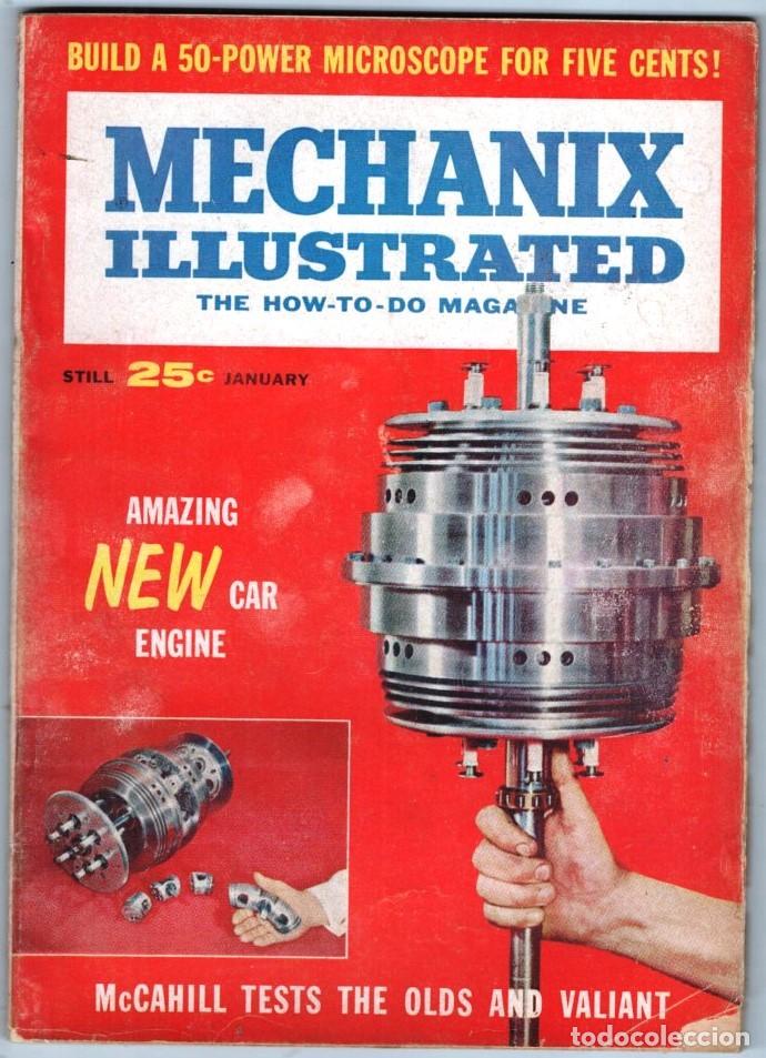 Coleccionismo de Revistas y Peri&oacute;dicos: 1962 ENERO MECHANIX ILLUSTRATED Mc CAHILL TESTS THE OLDS AND VALIANT 146 PAG INGLES