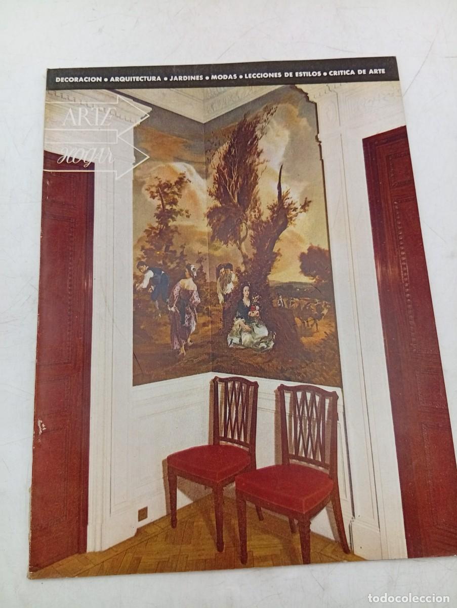 Coleccionismo de Revistas y Peri&oacute;dicos: REVISTA ARTE HOGAR. N&ordm; 89. A&Ntilde;O 1952. DECORACION MODERNA EN UN PEQUE&Ntilde;O DEPARTAMENTO. BIOMBOS... LEER.