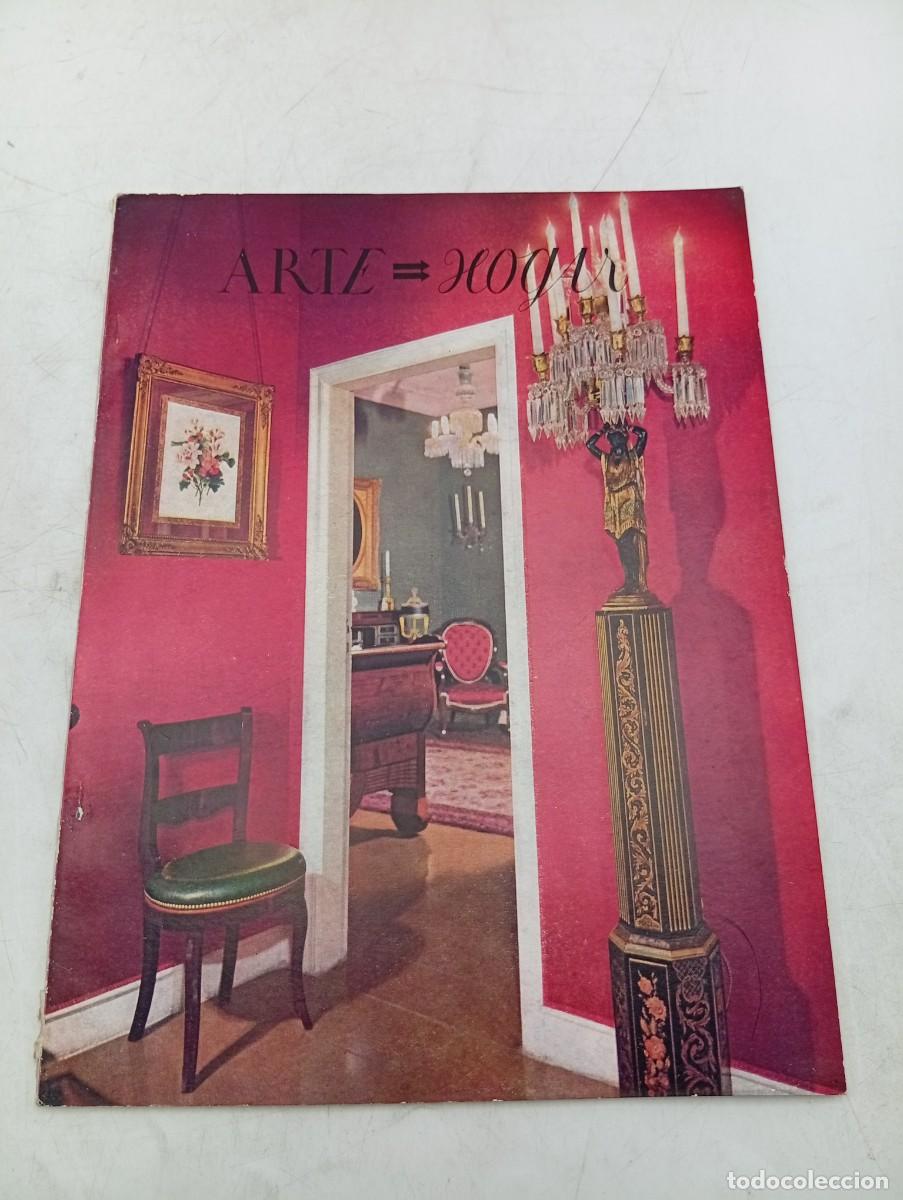 Collezionismo di Riviste e Giornali: REVISTA ARTE HOGAR. N&ordm; 150. A&Ntilde;O 1957. LAS MESAS CAMILLA. ARTE MODERNO EN UNA CASA ACTUAL...... LEER.