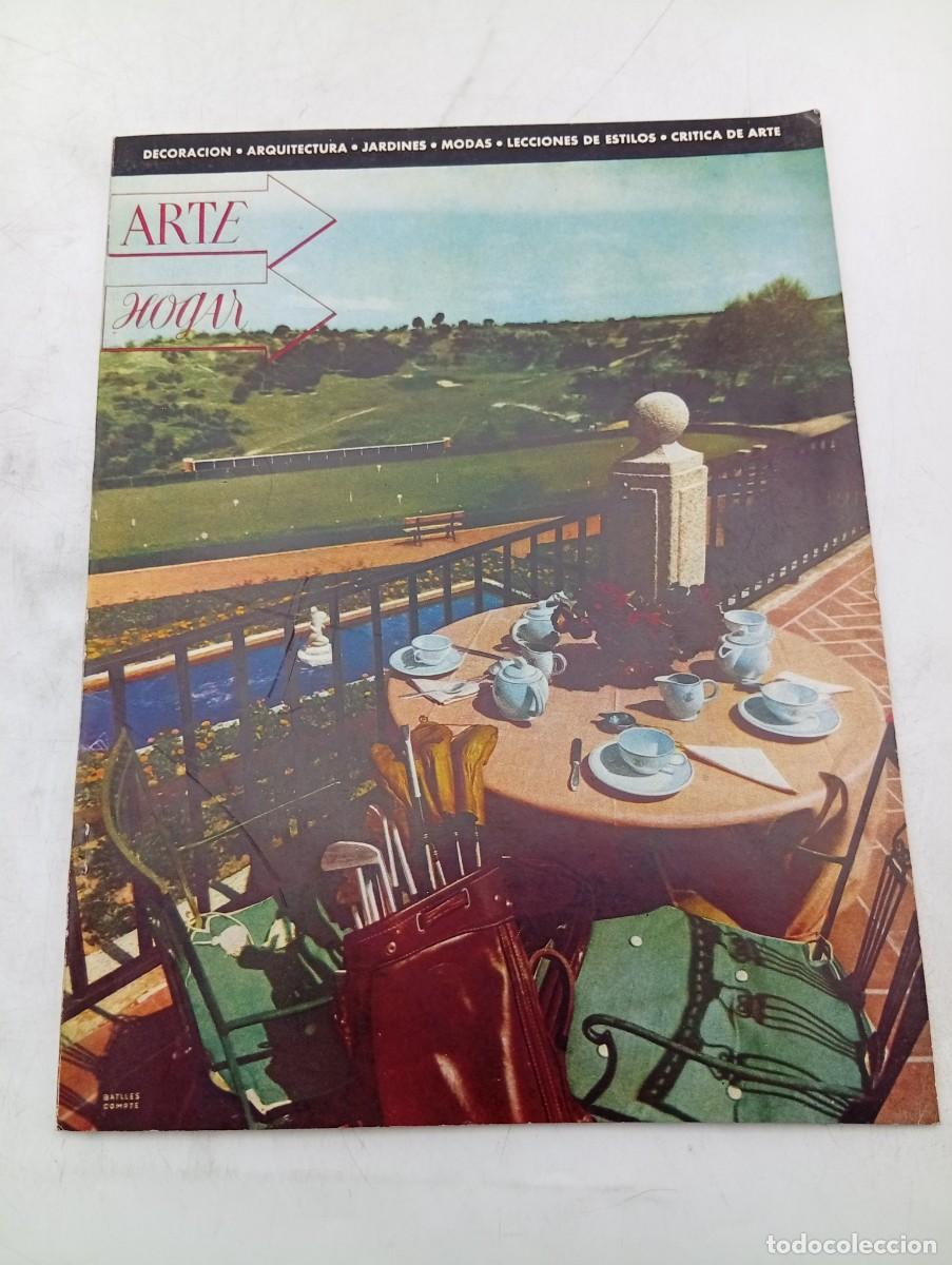 Coleccionismo de Revistas y Peri&oacute;dicos: REVISTA ARTE HOGAR. N&ordm; 42. A&Ntilde;O 1948. TERRAZA DEL CLUB DE PUERTA DE HIERRO. LA CASA DEL .. LEER.
