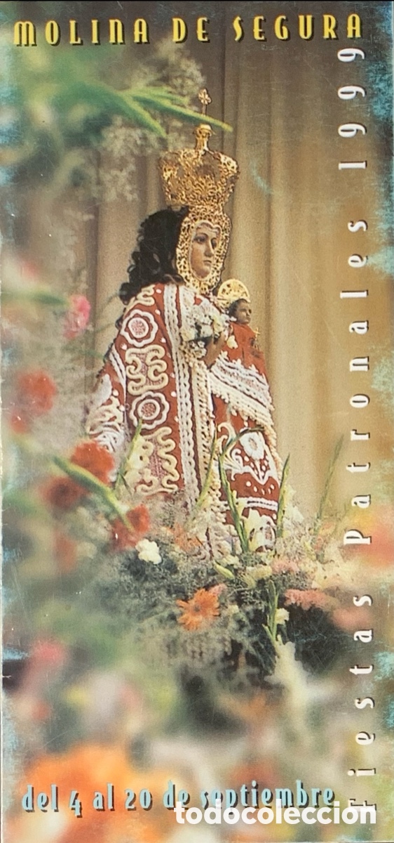 Coleccionismo de Revistas y Peri&oacute;dicos: Revista. Programa de Fiestas Patronales. Molina de Segura. Murcia. 1999.