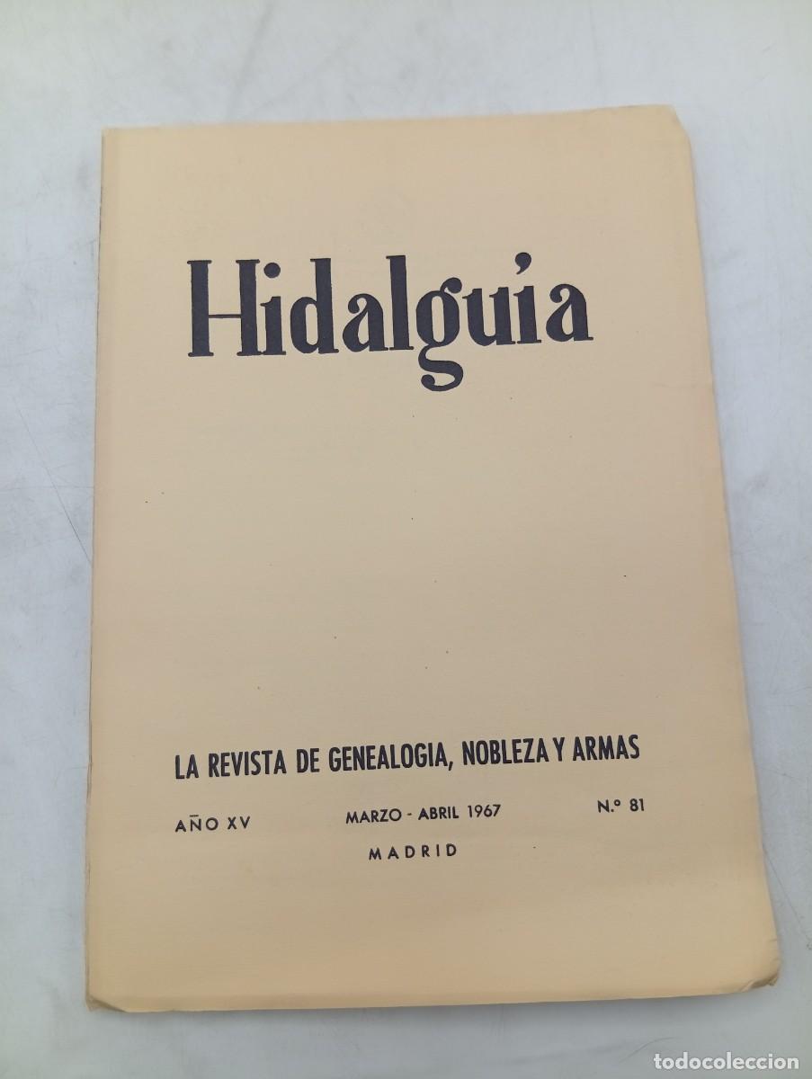 Coleccionismo de Revistas y Peri&oacute;dicos: HIDALGUIA. LA REVISTA DE GENEALOGIA, NOBLEZA Y ARMAS. N&ordm; 76. MAYO-JUNIO. 1966. INTONSO.