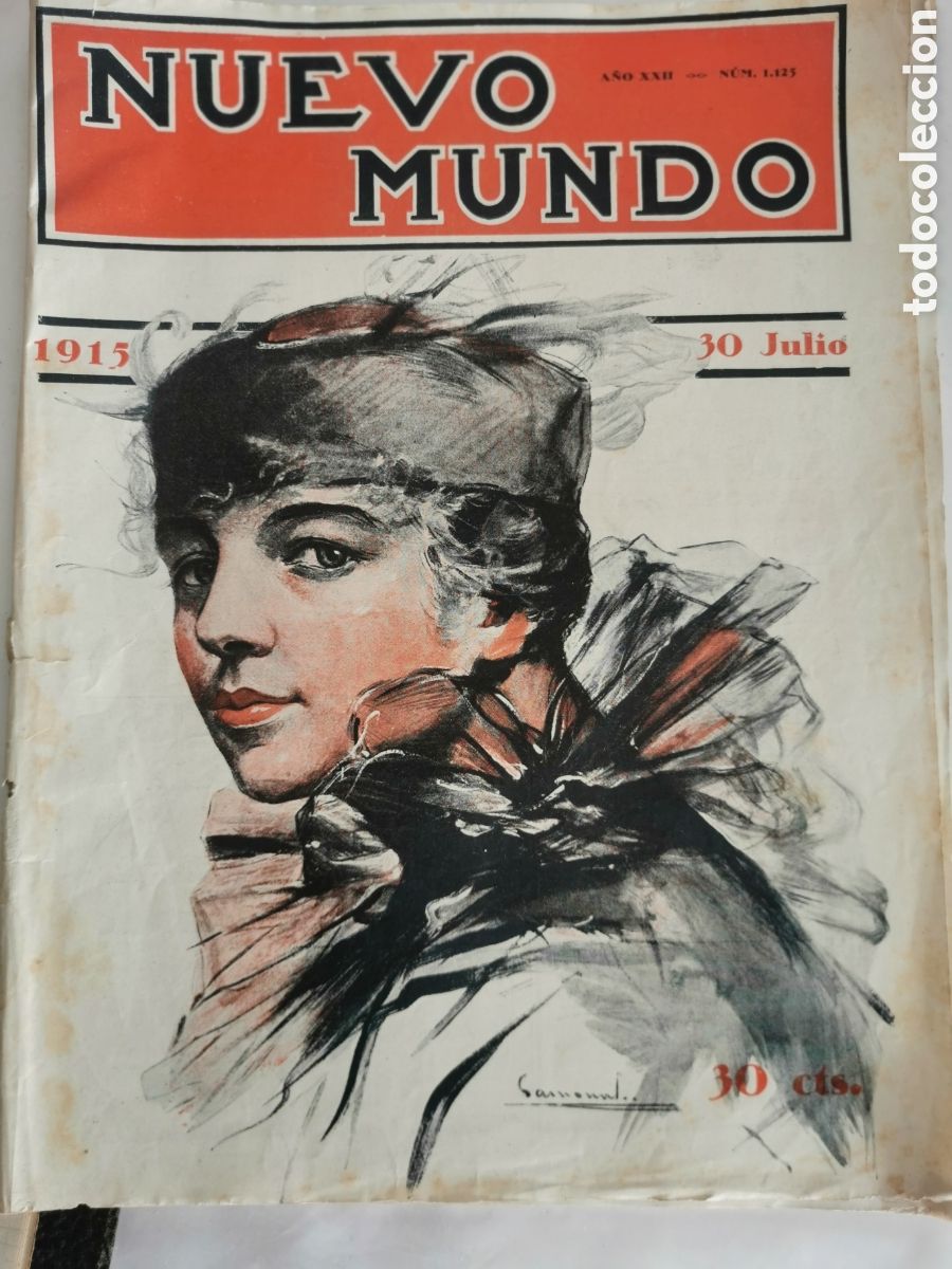Coleccionismo de Revistas y Peri&oacute;dicos: Nuevo mundo. julio 1915