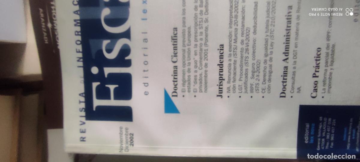 Coleccionismo de Revistas y Peri&oacute;dicos: Revista de Informaci&oacute;n Fiscal