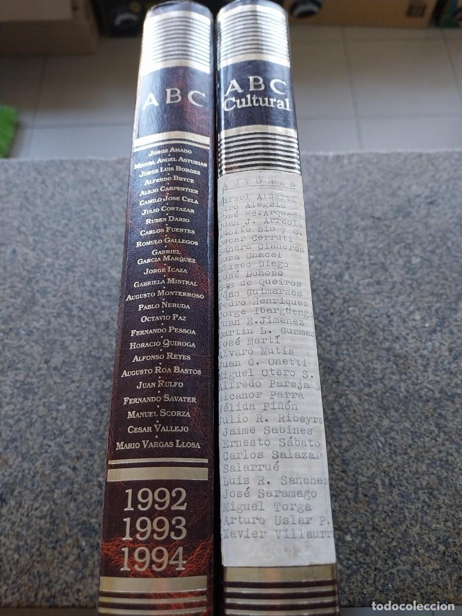 Coleccionismo de Revistas y Peri&oacute;dicos: ABC CULTURAL -- PERIOLIBROS -- 58 NUMEROS ENCUADERNADOS EN DOS TOMOS --
