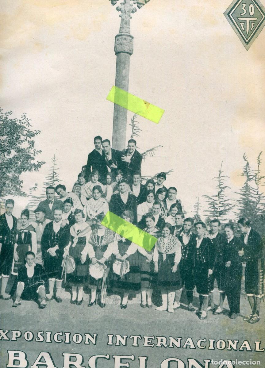 Coleccionismo de Revistas y Peri&oacute;dicos: REVISTA A&Ntilde;O 1929 JORNADAS MONTA&Ntilde;ESAS CANCIONES BAILES CORAL SANTANDERINA PICAYOS BOLOS PE&Ntilde;ARRUBIA