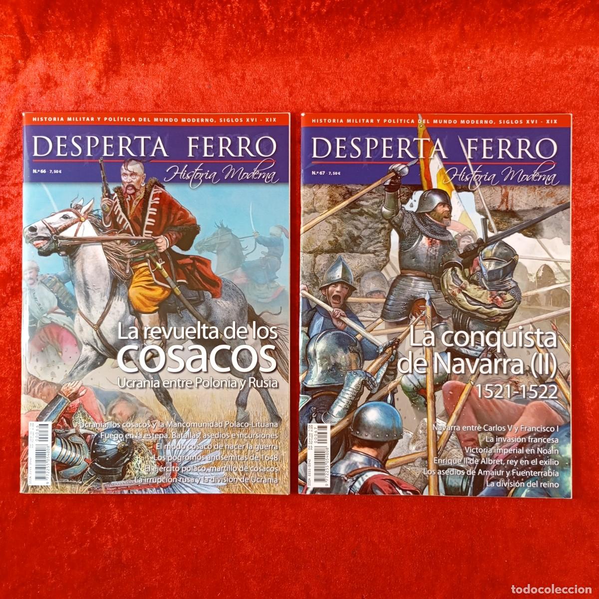 Coleccionismo de Revistas y Peri&oacute;dicos: DESPERTA FERRO, HISTORIA MODERNA - HISTORIA MILITAR Y POLITICA - LOTE 2 REVISTAS - N&ordm; 66, 67 / 1341