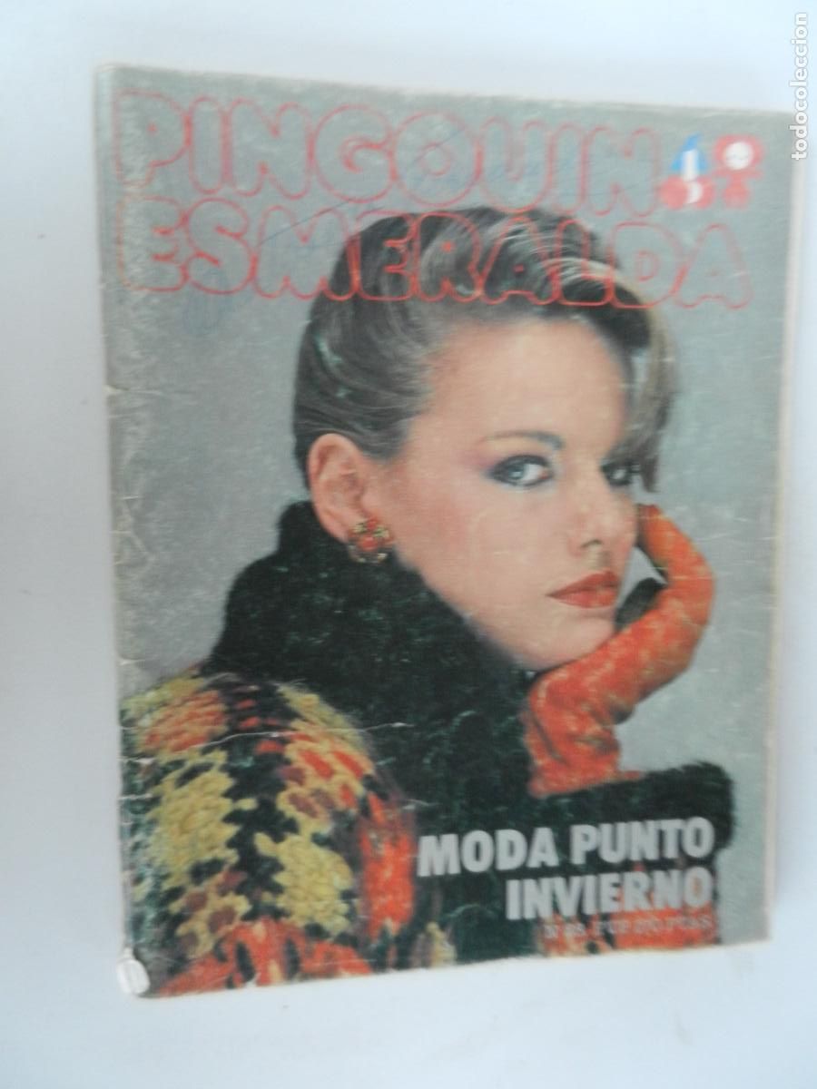 Coleccionismo de Revistas y Peri&oacute;dicos: PINGOUIN ESMERALDA - N&ordm; 28 - MODA PUNTO INVIERNO - CON P&Aacute;GINAS DE EXPLICACIONES