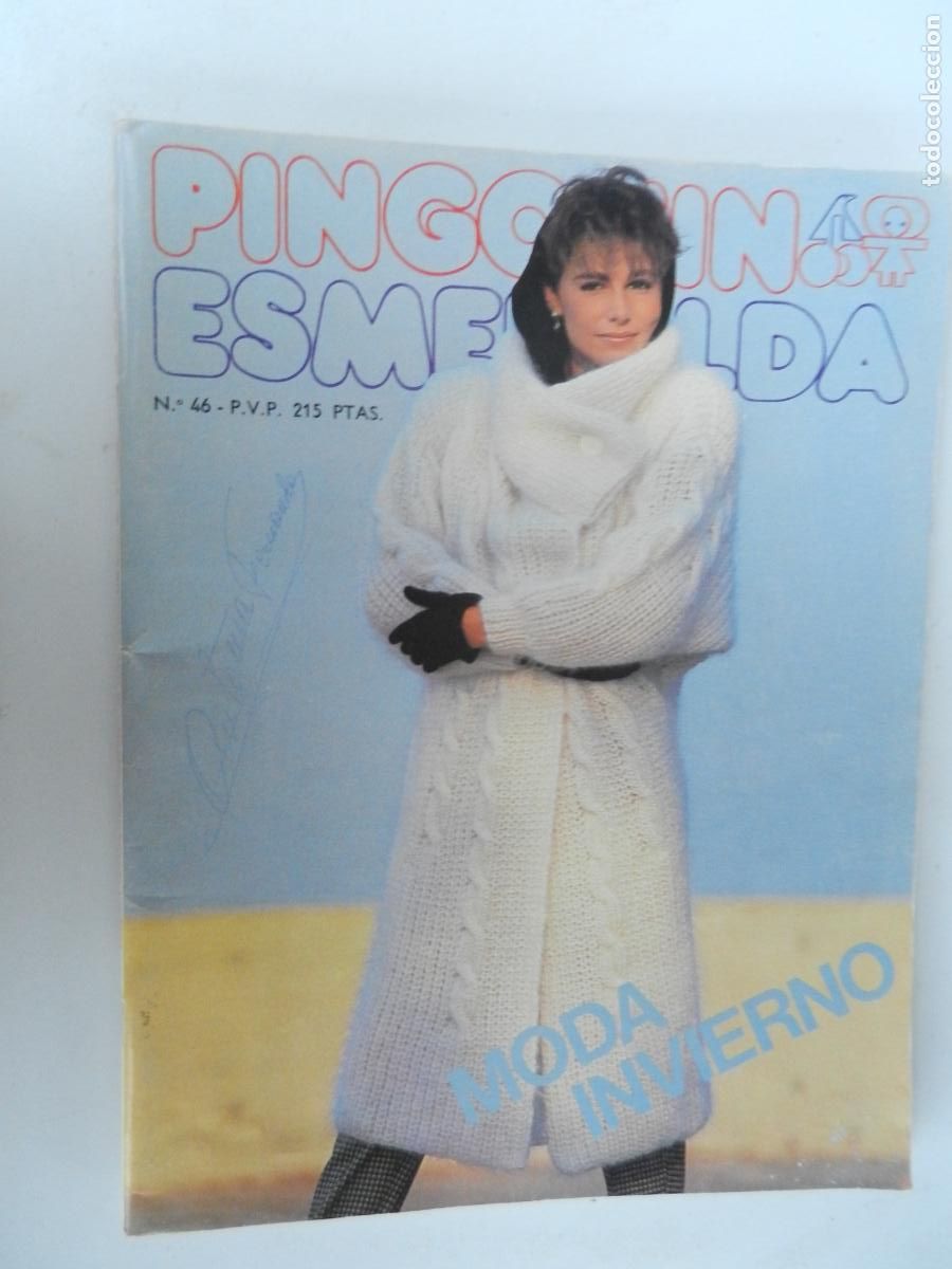 Coleccionismo de Revistas y Peri&oacute;dicos: PINGOUIN ESMERALDA - N&ordm; 46 - MODA INVIERNO - CON P&Aacute;GINAS DE EXPLICACIONES