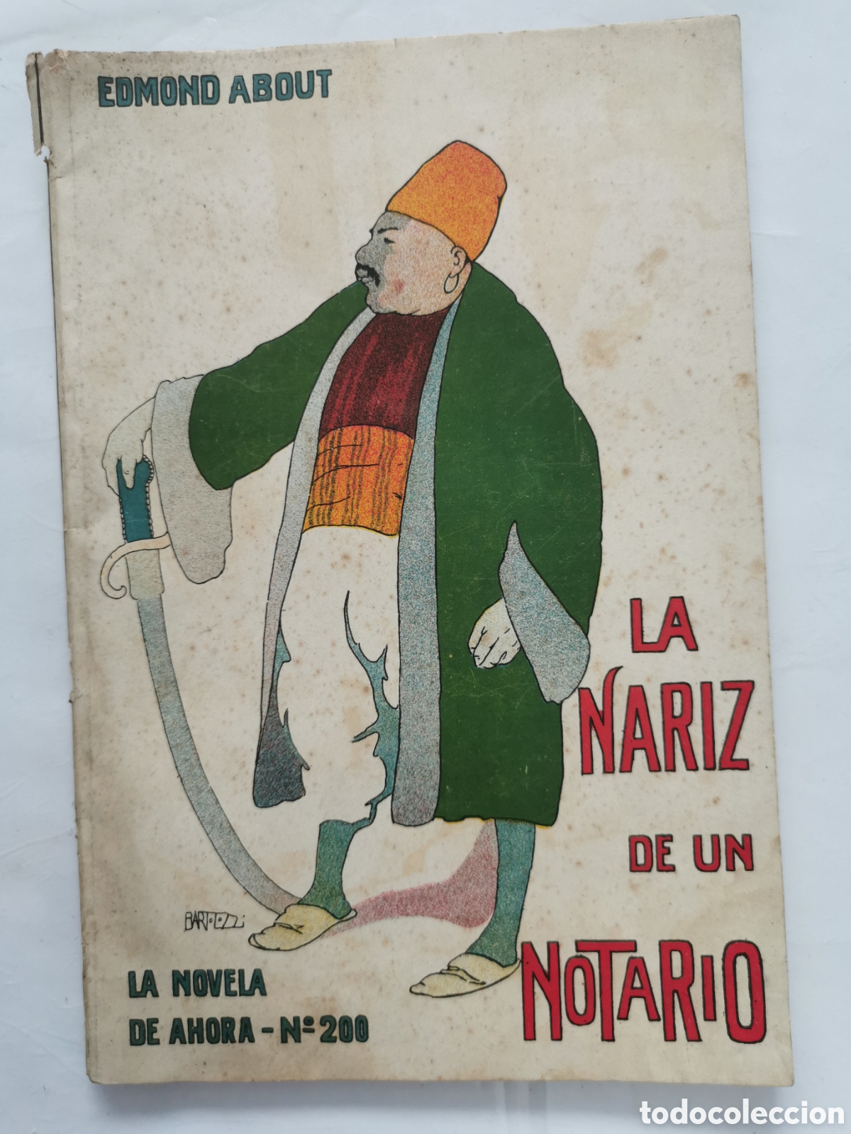Coleccionismo de Revistas y Peri&oacute;dicos: La nariz de un notario. Edmond About