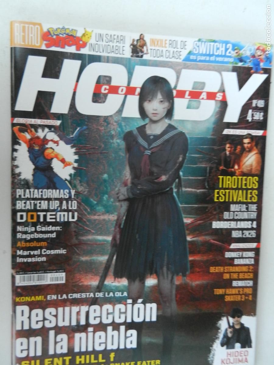 Collezionismo di Riviste e Giornali: HOBBY CONSOLAS N&ordm; 409- Silent Hill - KONAMI , RESURRECCION EN LA NIEBLA