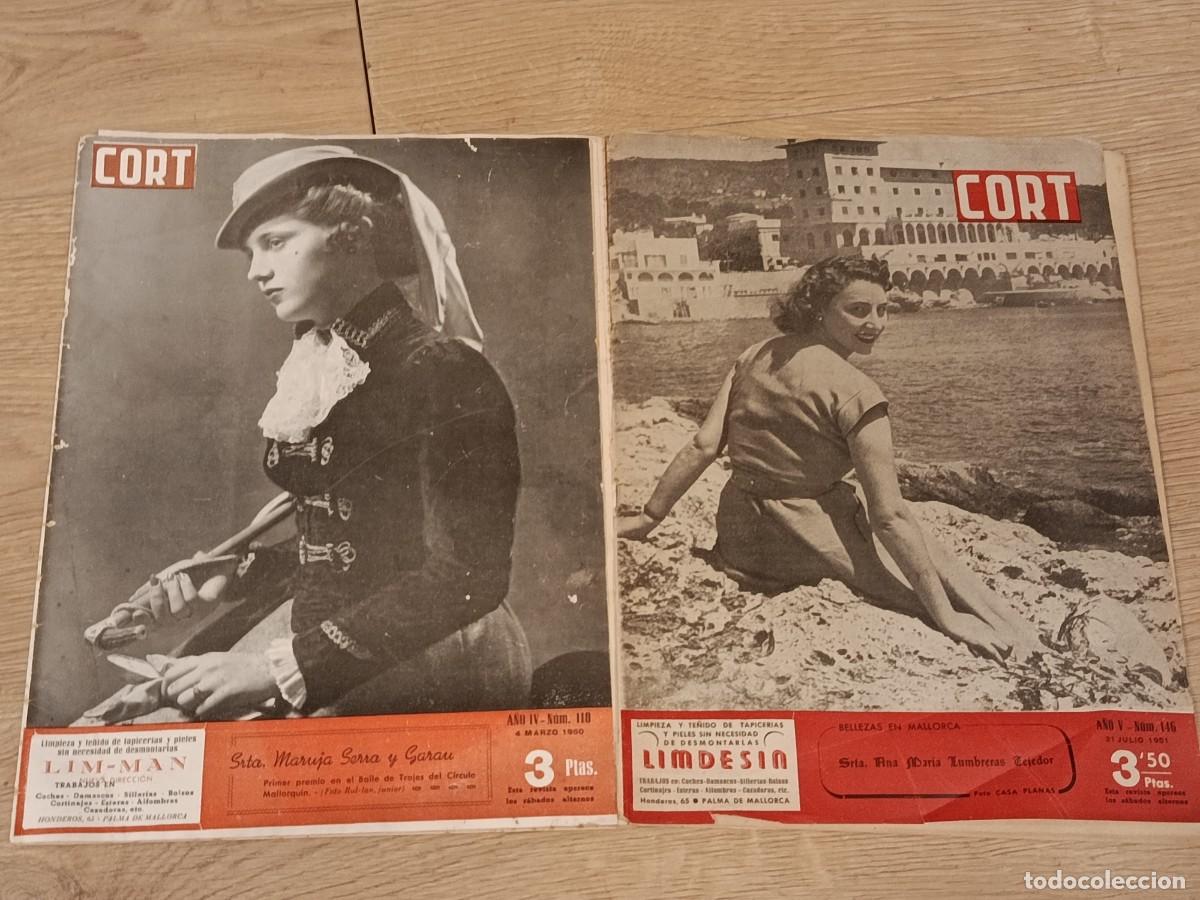 Collezionismo di Riviste e Giornali: 2 ejemplares Revista Cort, Mallorca a&ntilde;os 50