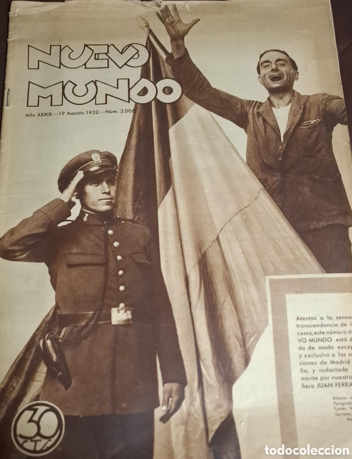 Colecionismo de Revistas e Jornais: Revista Nuevo Mundo 1932