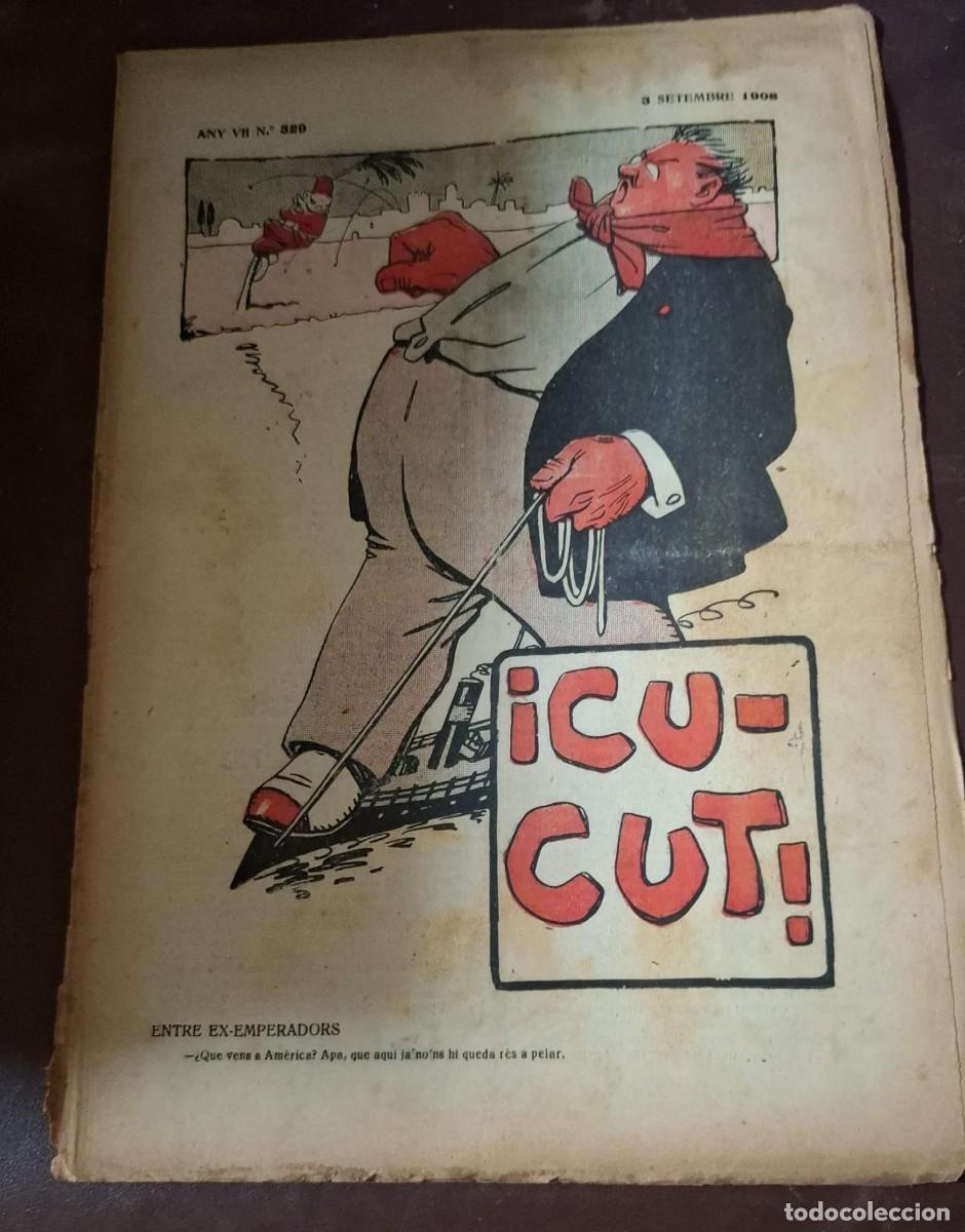 Sammeln von Zeitschriften und Zeitungen: REVISTA CU-CUT N&ordm; 329 SETEMBRE 1.908