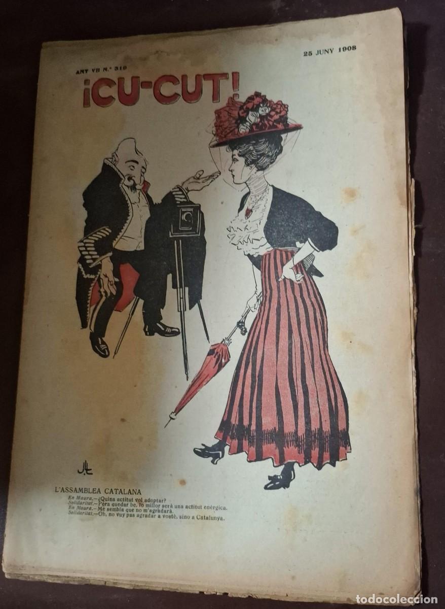 Collection Magazines and Newspapers: REVISTA CU-CUT N&ordm; 319 JUNY 1.908
