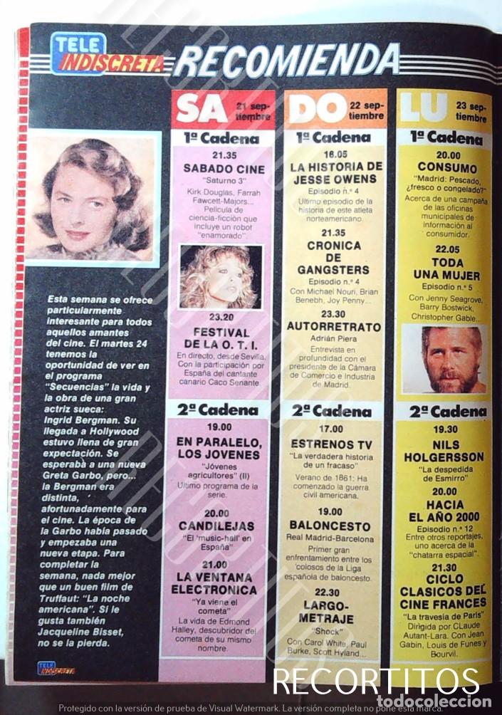 Collezionismo di Riviste e Giornali: SATURNO 3 FARRAH FAWCETT KIRK DOUGLAS INGRID BERGMAN