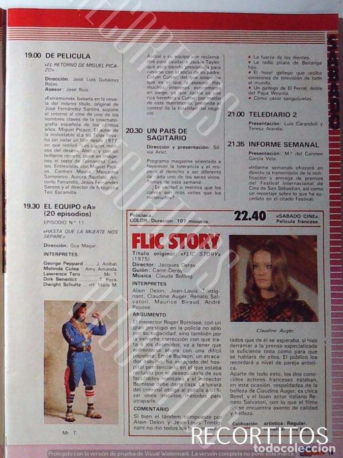Coleccionismo de Revistas y Peri&oacute;dicos: MR T EQUIPO A MA A TEAM LUCIANO PAVAROTTI LAWRENCE OLIVIER EMMA TAMARGO FASCINANTE CIRCO
