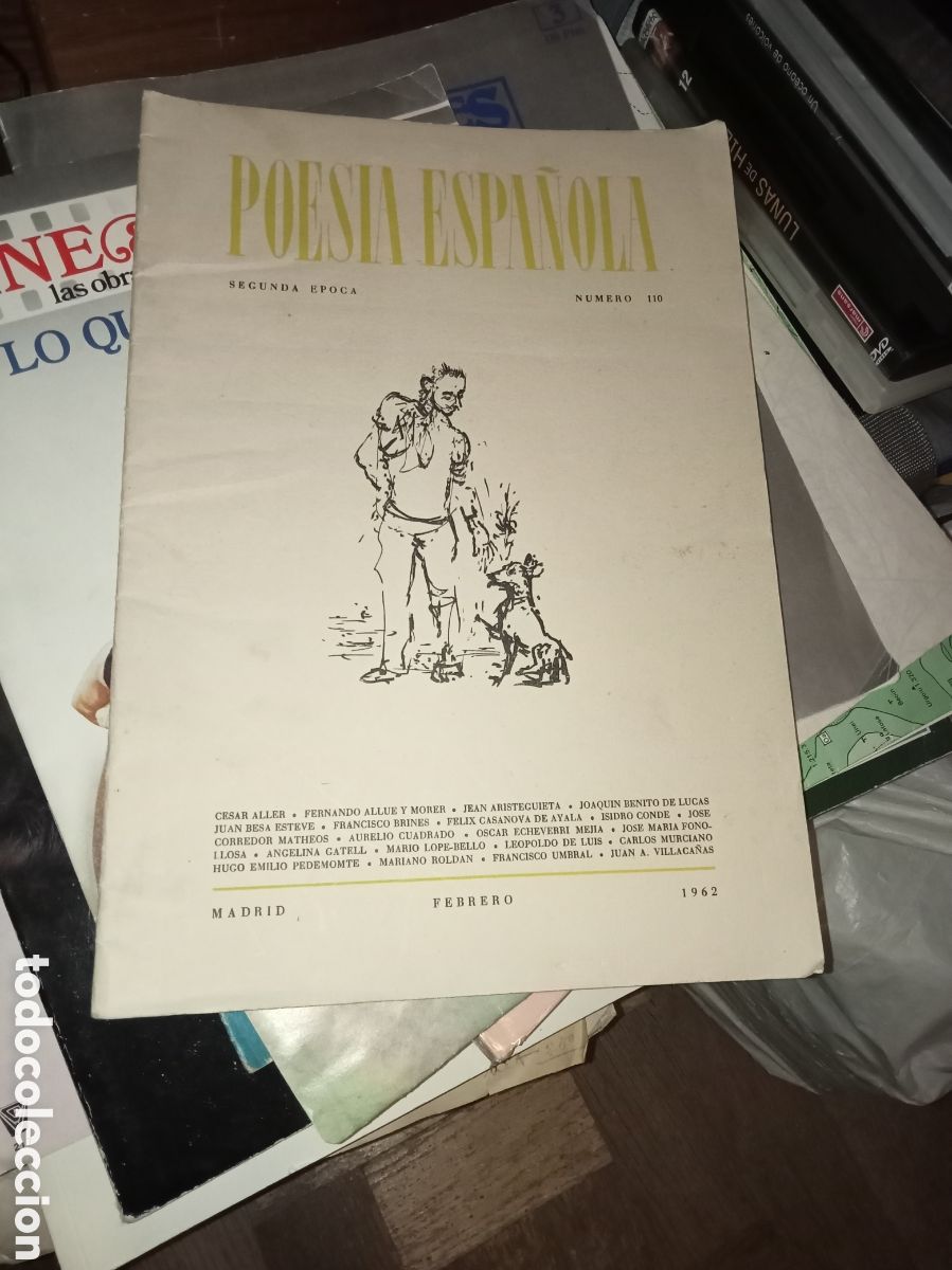 Coleccionismo de Revistas y Peri&oacute;dicos: Poes&iacute;a espa&ntilde;ola n&uacute;mero 110