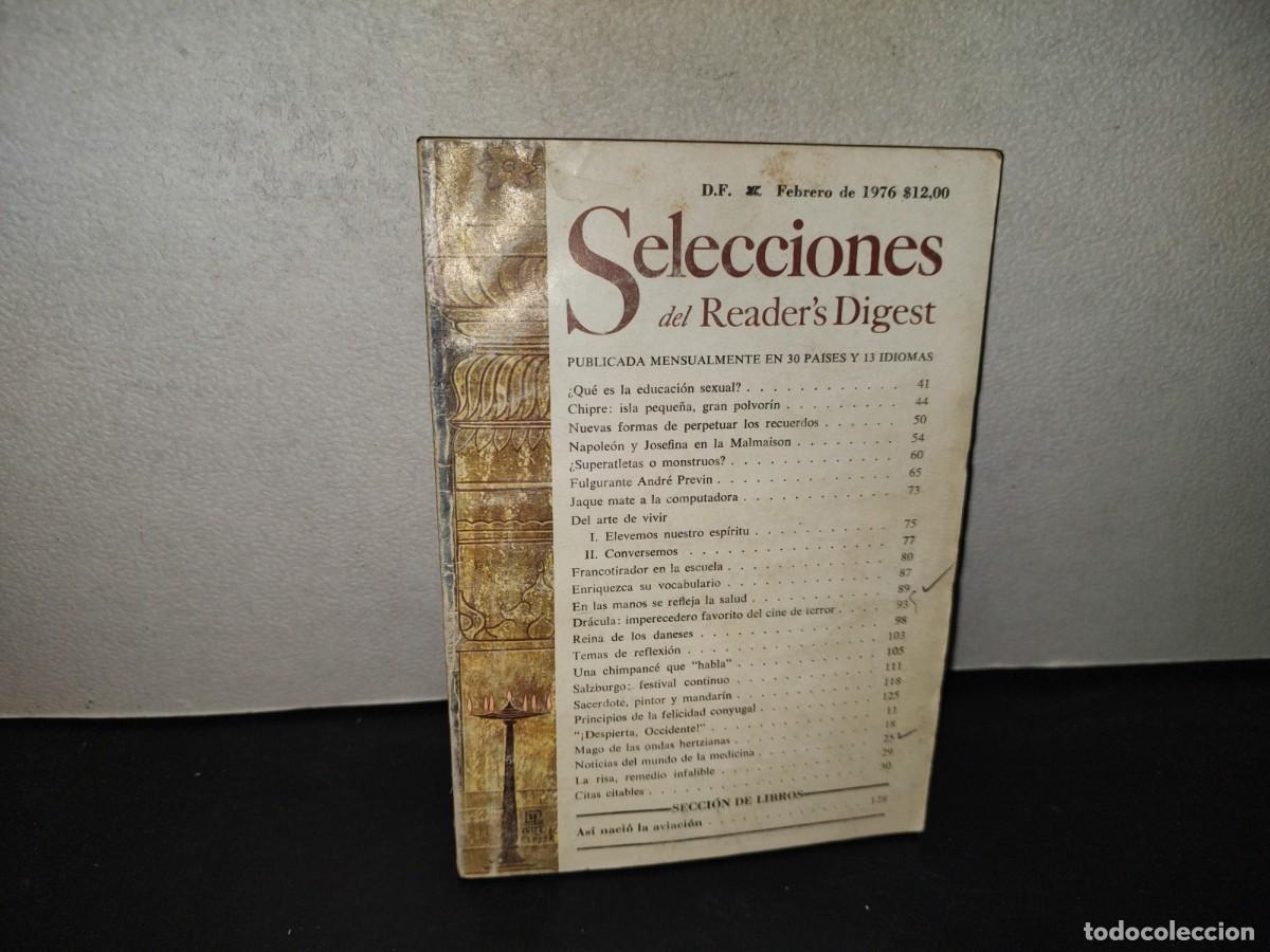 Coleccionismo de Revistas y Peri&oacute;dicos: 219- Selecciones Del Reader'S Digest. Dr&aacute;cula: Imperecedero Favorito Del Cine De Terror - 1976
