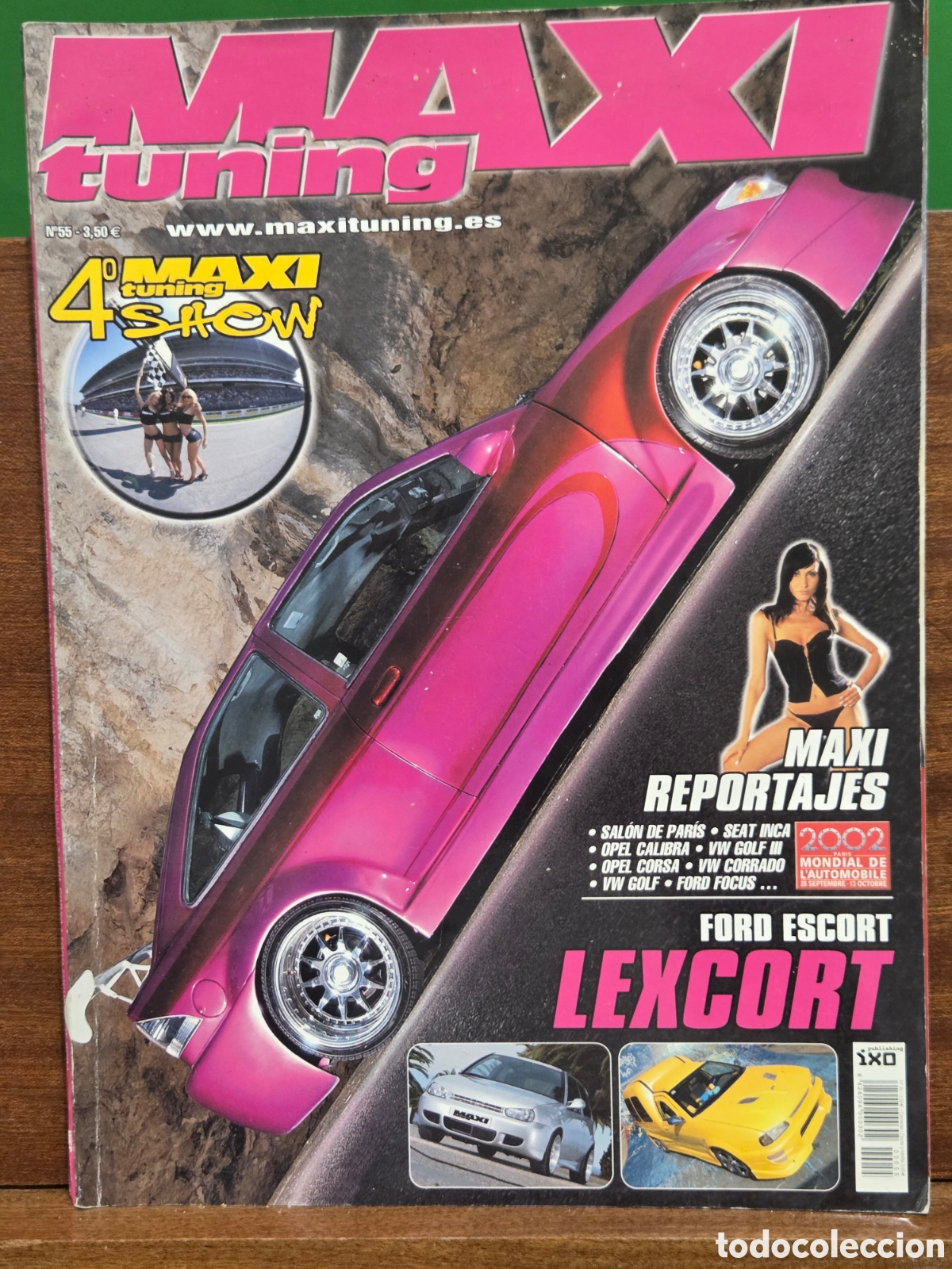 Coleccionismo de Revistas y Peri&oacute;dicos: REVISTA...&rdquo;&rdquo;MAXI TUNNIG&rdquo;&rdquo;...N&Uacute;MERO 55...&rdquo;&rdquo;SUPER POSTER DE VW CORRADO&rdquo;&rdquo;...
