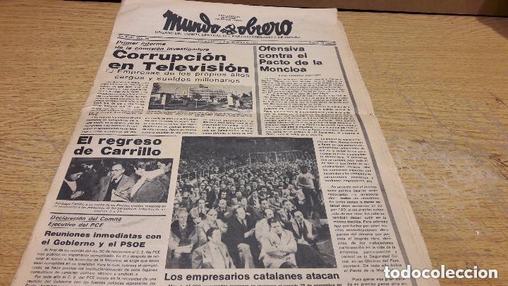 Coleccionismo de Revistas y Peri&oacute;dicos: MUNDO OBRERO N.&ordm; 48 | DICIEMBRE 1977 | PCE | SANTIAGO CARRILLO | TRANSICI&Oacute;N