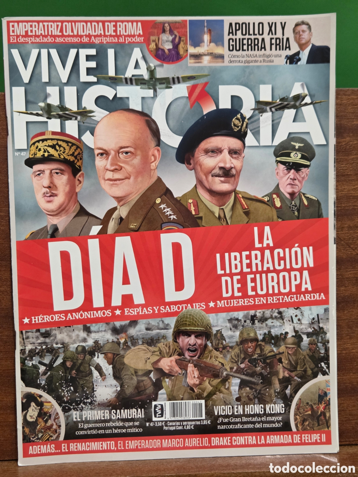 Coleccionismo de Revistas y Peri&oacute;dicos: REVISTA...&rdquo;&rdquo;VIVE LA HISTORIA&rdquo;&rdquo;...N&Uacute;MERO 47...DE LA LIBERACI&Oacute;N DE EUROPA...