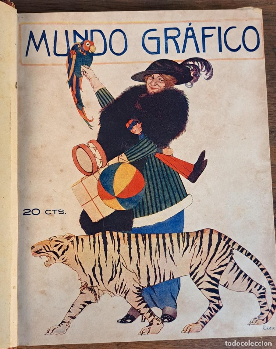 Collection Magazines and Newspapers: Mundo Gr&aacute;fico 1915 &ndash; Tomo I (enero a junio)