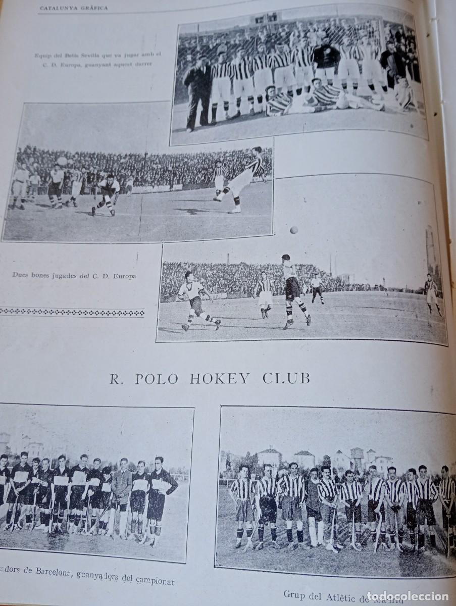Coleccionismo de Revistas y Peri&oacute;dicos: REVISTA A&Ntilde;O 1922 FUTBOL BETIS C. D. EUROPA POLO HOCKEY CLUB ATLETIC DE MADRID VARA MARTINEZ DOMINGO