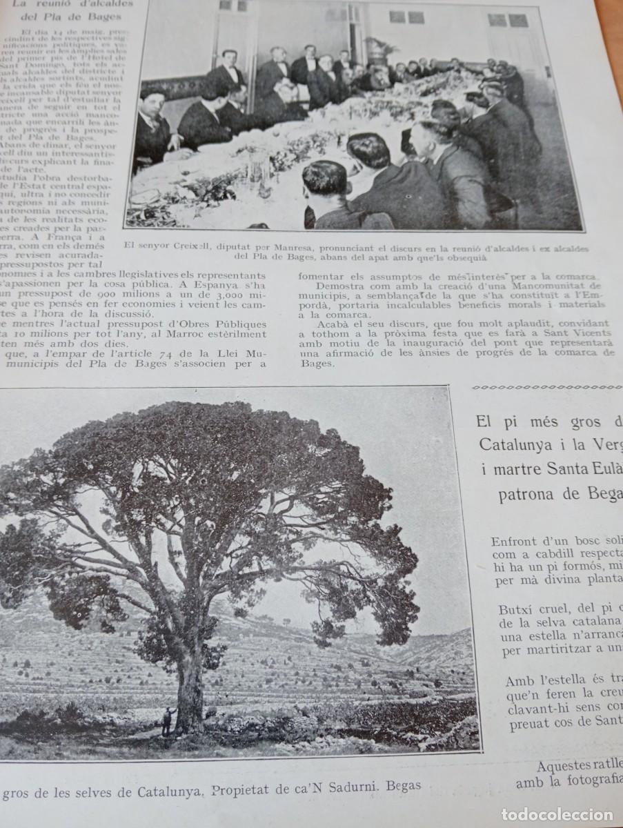 Coleccionismo de Revistas y Peri&oacute;dicos: REVISTA ANY 1922 SOMETENT DE SANT BOI DE LLOBREGAT EL PI DE BEGUES BEGAS C. D. EUROPA FUTBOL DURHAM