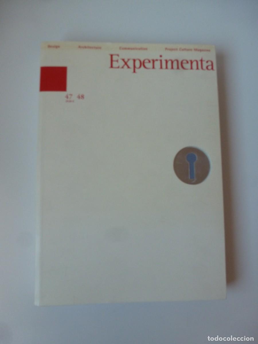 Coleccionismo de Revistas y Peri&oacute;dicos: REVISTA EXPERIMENTA 47 Y 48. DISE&Ntilde;O, ARQUITECTURA. COMUNICACI&Oacute;N. PROYECTO. CULTURA
