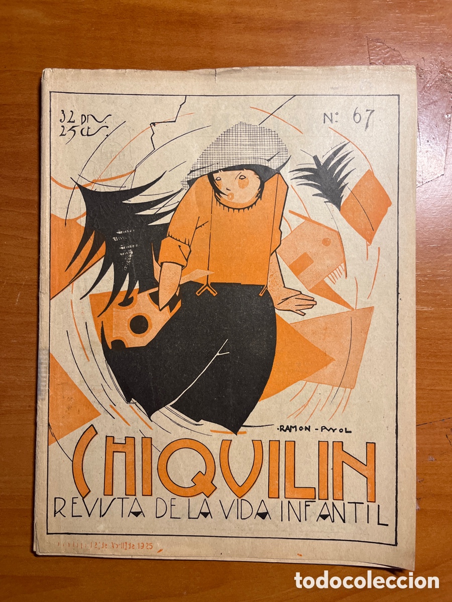 Collection Magazines and Newspapers: CHIQUIL&Iacute;N REVISTA DE LA VIDA INFANTIL, N&Uacute;MERO 67, (FUNDADOR FEDERICO BONET)