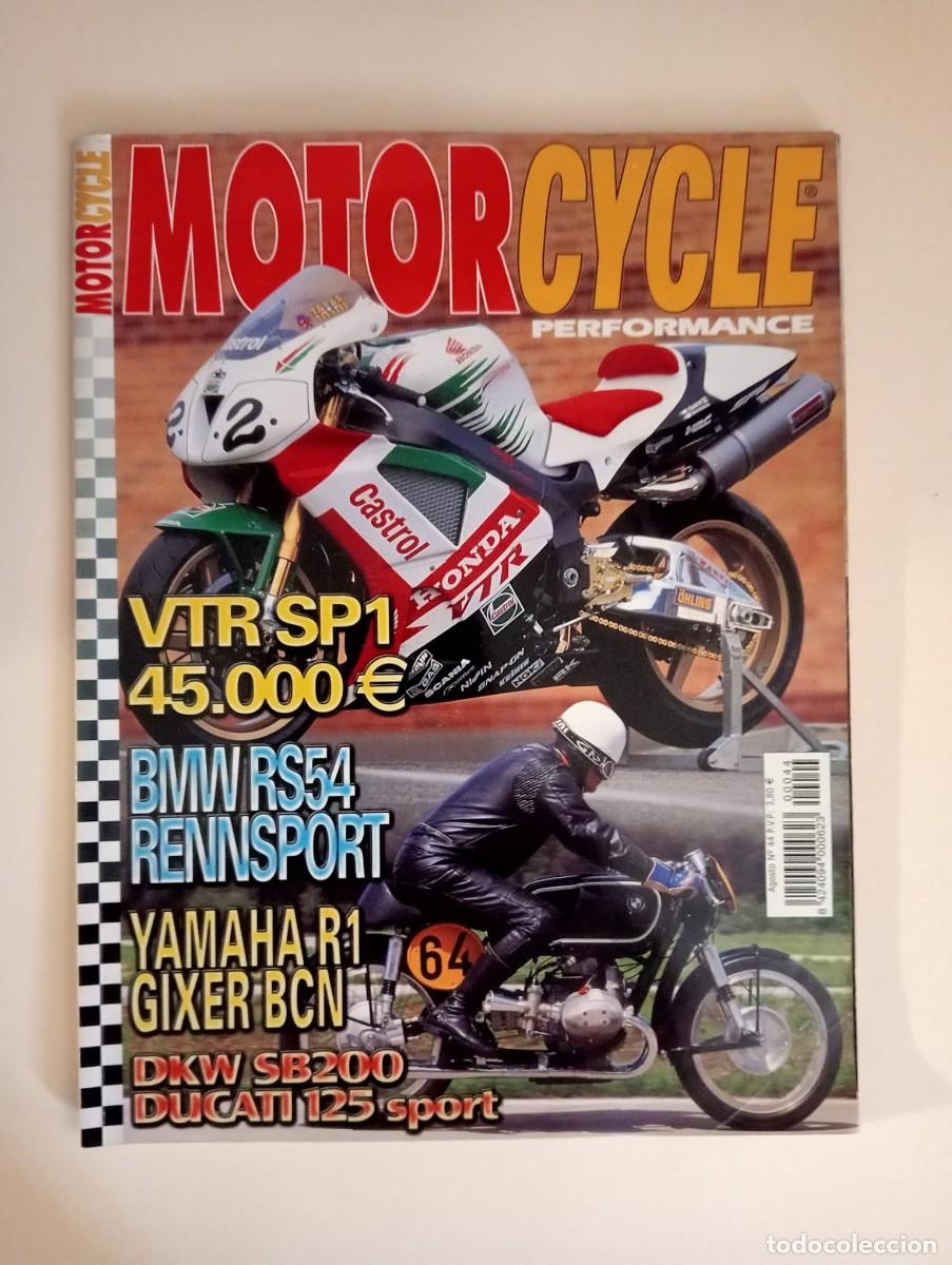 Coleccionismo de Revistas y Peri&oacute;dicos: MOTOR CYCLE - PERFORMANCE E. MAYOR, EDITOR - N&ordm; 44 / AGOSTO - D.L. M-34507/1998
