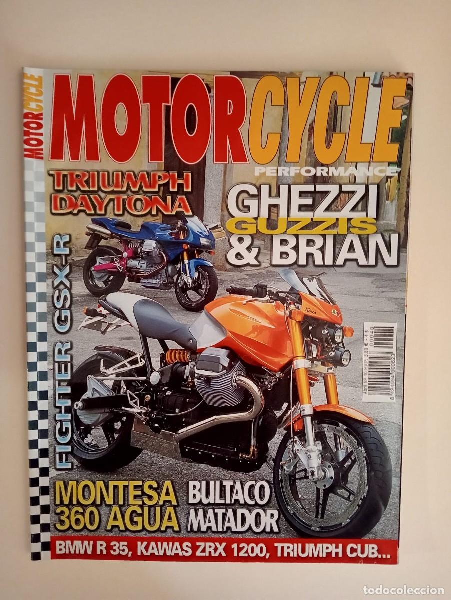 Coleccionismo de Revistas y Peri&oacute;dicos: MOTOR CYCLE - PERFORMANCE E. MAYOR, EDITOR - N&ordm; 40 / ABRIL - D.L. M-34507/1998