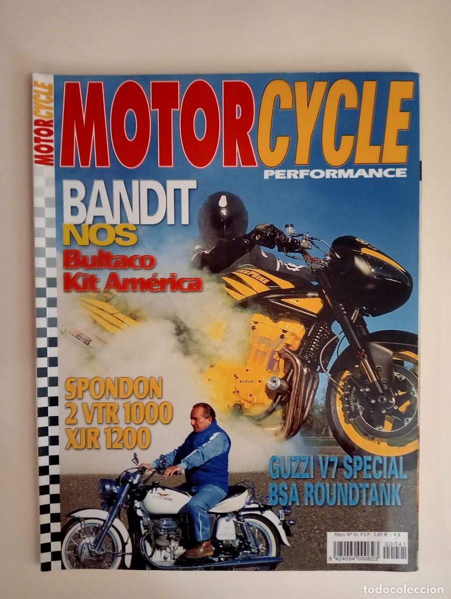 Coleccionismo de Revistas y Peri&oacute;dicos: MOTOR CYCLE - PERFORMANCE E. MAYOR, EDITOR - N&ordm; 41 / MAYO - D.L. M-34507/1998
